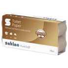 Satino PureSoft kis tekercses toalettpapír – 3 rétegű, 1 csomag (8 tekercs), 250 lap/tekercs-1