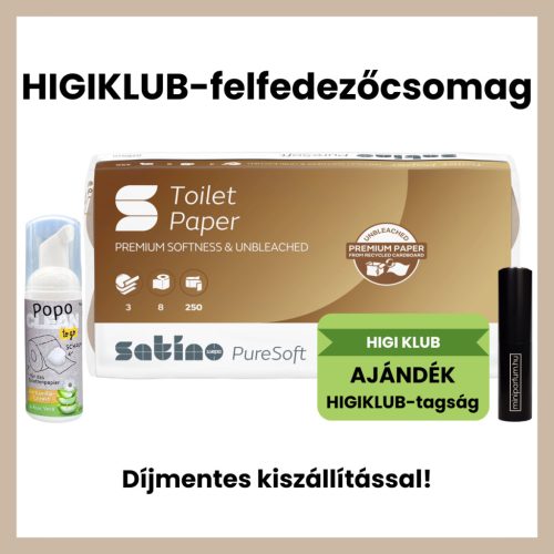 HIGIKLUB-felfedezőcsomag