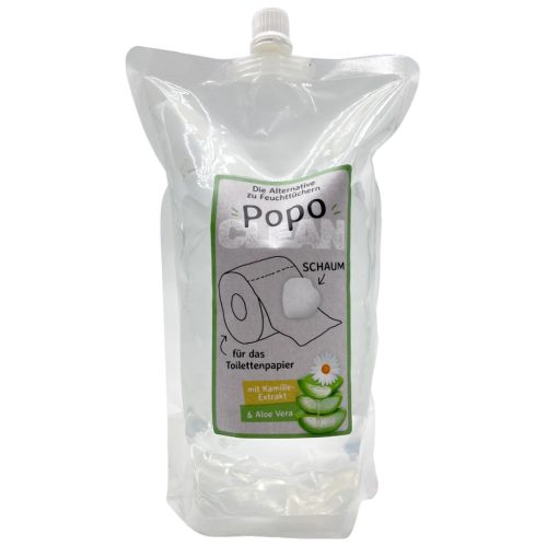 PopoClean toalettpapír-hab – UTÁNTÖLTŐ (500 ml)