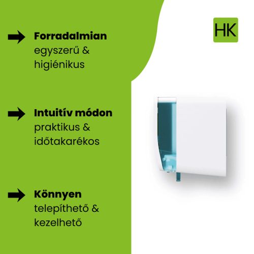 Satino HYGINITY dupla tekercses toalettpapír-adagoló (fehér)