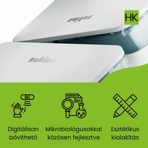 Satino HYGINITY dupla tekercses toalettpapír-adagoló (fehér)